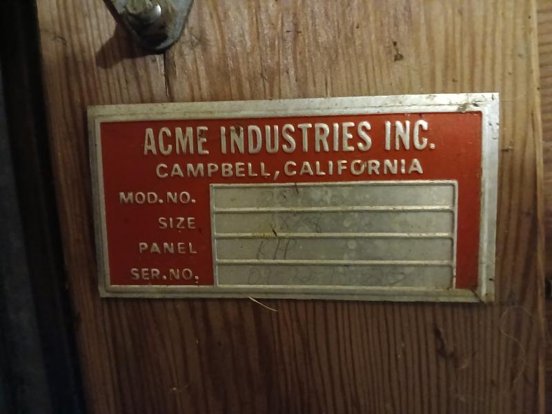 ACME INDUUSTRIES Wood Garage Door - 8 ft x 7 ft 8 in, photo 3