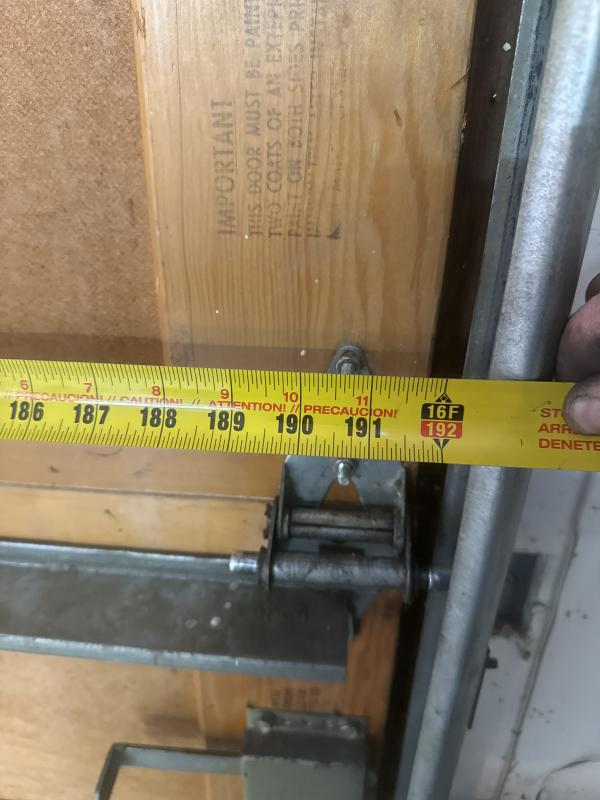 Wood Garage Door - 16 ft x 7 ft, photo 2