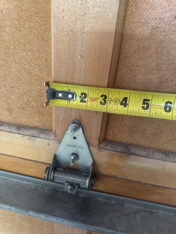 Wood Garage Door - 16 ft x 7 ft, photo 5