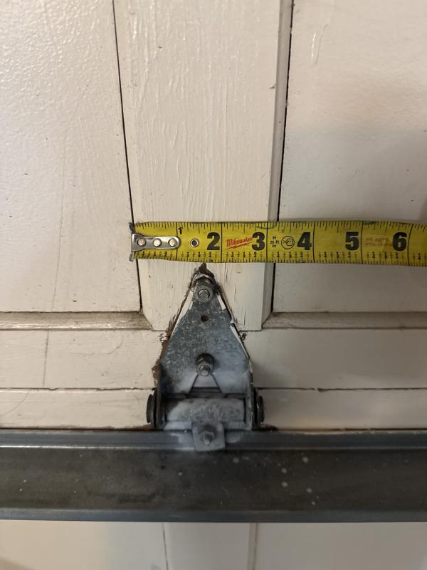 Wood Garage Door - 15 ft 9 in x 7 ft, photo 5