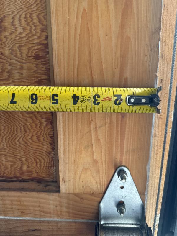 Wood Garage Door - 16 ft x 7 ft, photo 3