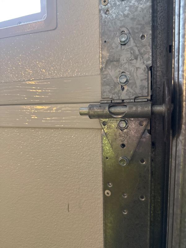 Martin Steel Garage Door - 16 ft 1 in x 7 ft 1 in, photo 3